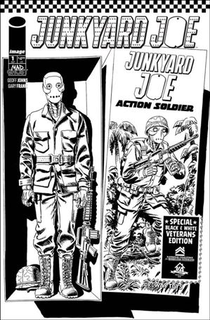 Junkyard Joe issue 1-I Veterans Edition B&W Cover D