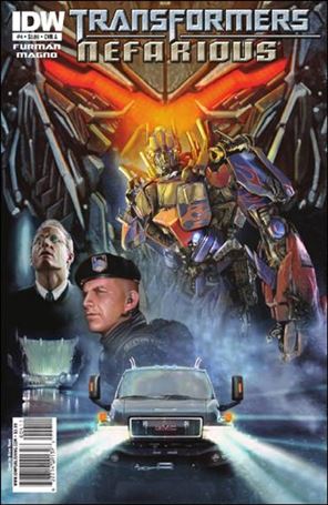 Transformers: Nefarious issue 4 Brian Rood Cover