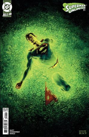 Superman Unlimited (2025) issue 2-D Steve Beach Cardstock Cover