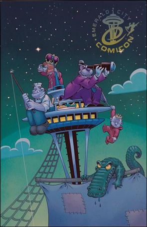 Snarked issue 5-B Roger Langridge Emerald City Comicon Cover