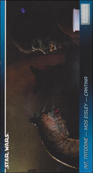 Star Wars Widevision (Base Set) card 40 Int. Tatooine - Mos Eisley - Cantina