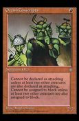 Magic the Gathering: Ice Age (Base Set) card 206 Orcish Conscripts