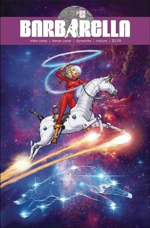 Barbarella (2017) issue 5-E Kenan Yarar Subscription Cover