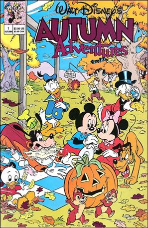 Walt Disney's Autumn Adventures Cover Image 1