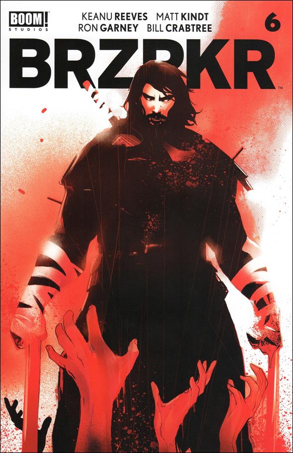 BRZRKR issue 6 Lee Garbett Cover