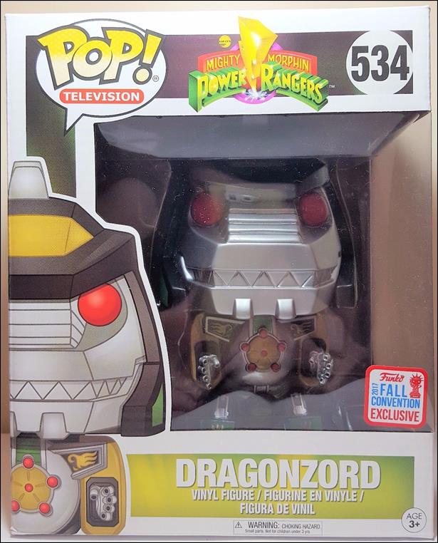 POP! Television figure 534 Dragonzord 2017 Fall Convention Exclusive