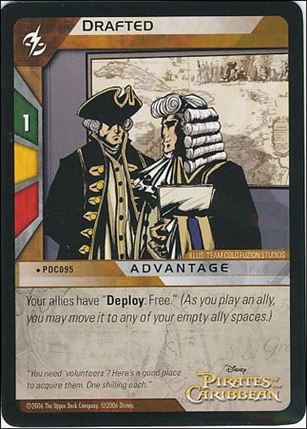 Pirates of the Caribbean - Dead Man's Chest (Base Set) card PDC095 Drafted