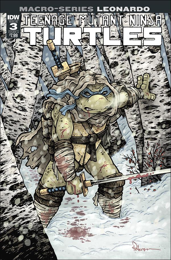 Teenage Mutant Ninja Turtles Macro-Series issue 3 David Petersen Cover