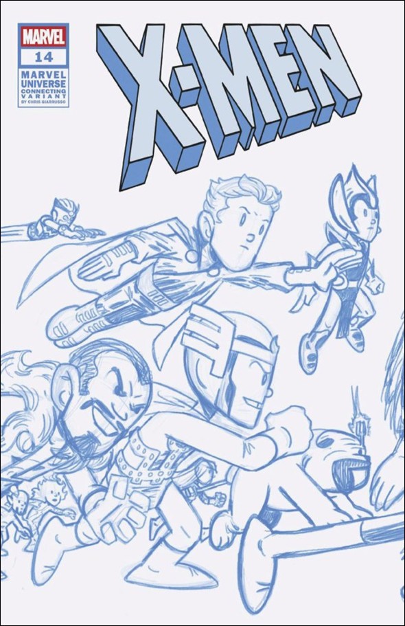 X-Men (2024) issue 14-F Chris Giarrusso MU Wraparound 1:50 Blue Line Cover