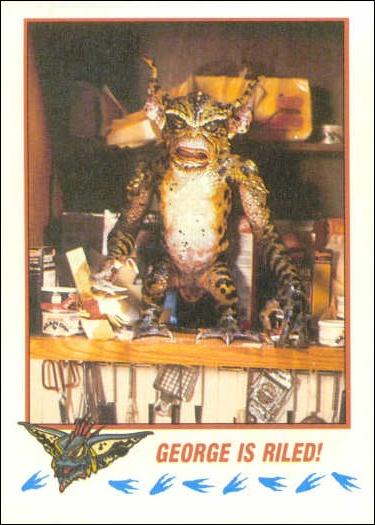 Gremlins 2: The New Batch (Base Set) card 40 George Is Riled!