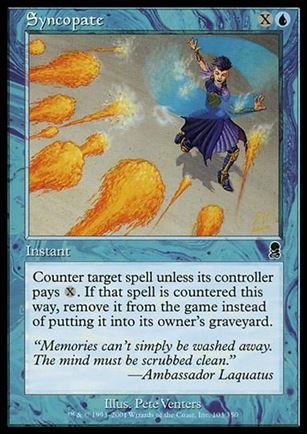 Magic the Gathering: Odyssey (Base Set) card 103 Syncopate