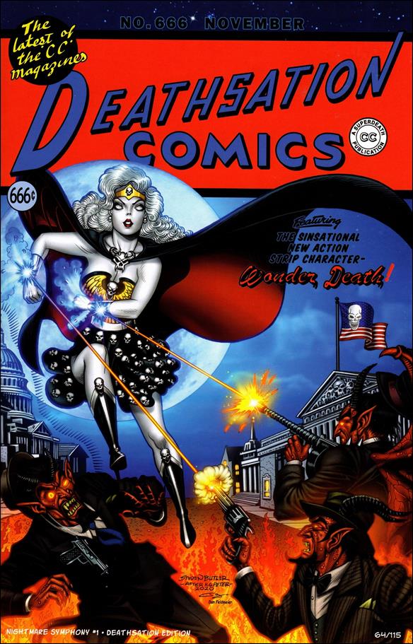 Lady Death: Nightmare Symphony (2019) issue 1-F Steven Butler Deathsation Edition 1/115