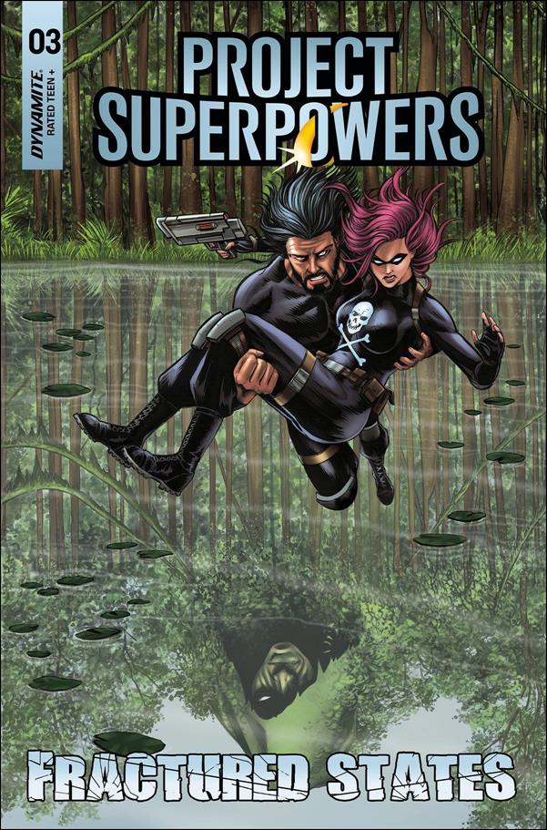 Project Superpowers: Fractured States issue 3 Michael Rooth Cover
