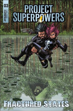 Project Superpowers: Fractured States issue 3 Michael Rooth Cover