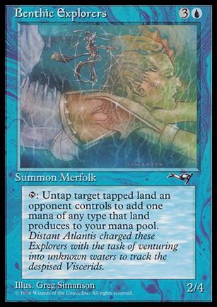 Magic the Gathering: Alliances (Base Set) card 24-B Benthic Explorers