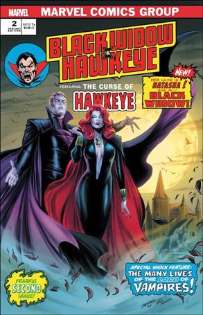 Black Widow & Hawkeye issue 2-B Carmen Carnero Vampire Cover