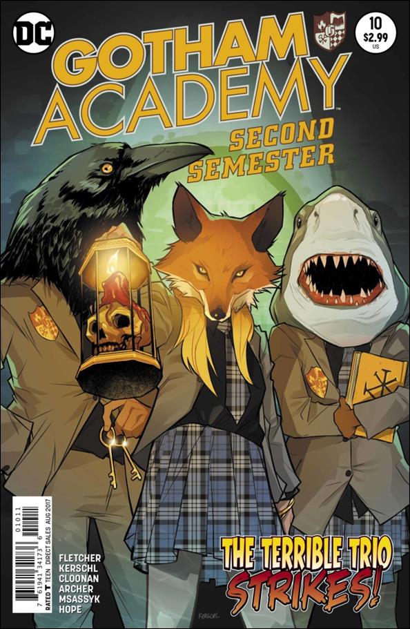 Gotham Academy: Second Semester issue 10 Karl Kerschl Cover