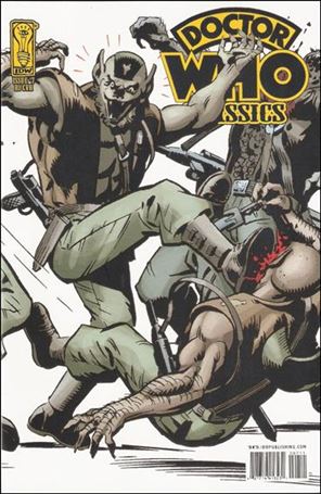 Doctor Who Classics issue 7-B Joe Corroney 1:10 Cover