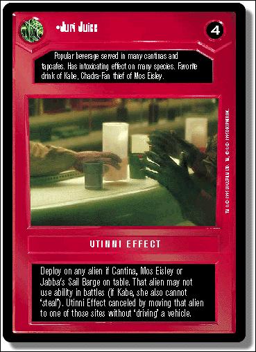 Star Wars: Premiere Limited (Base Set) card 66 Juri Juice