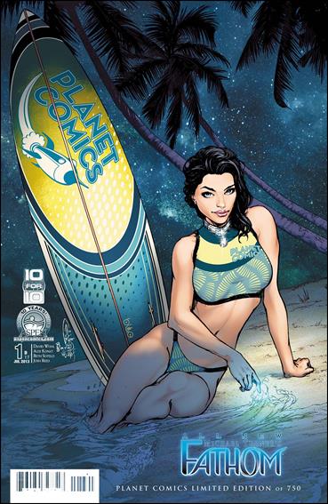 Michael Turner's Fathom (2013) issue 1-D17 Alex Konat Planet Comics Cover 1/750