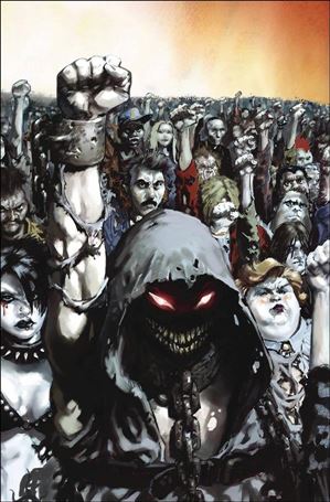 Disturbed: Dark Messiah issue 1-D Todd McFarlane 1:20 Virgin Wraparound Cover