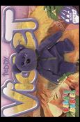 Beanie Babies Series 4 (Base Set) card 247 Teddy Violet