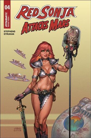 Red Sonja Attacks Mars Cover Image 2