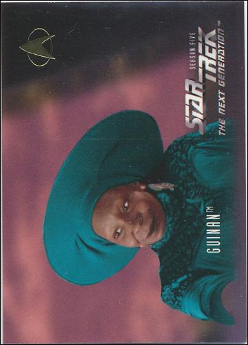 Star Trek: The Next Generation - The Episode Collection Season Five (Base Set) card 517 Guinan