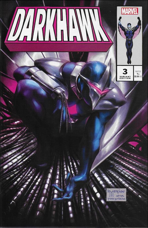 Darkhawk (2021) issue 3-D Miguel Mercado Uknown Comics Cover
