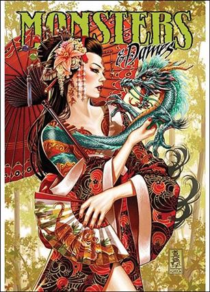 Monsters & Dames: ECCC Art Book Cover Image 2