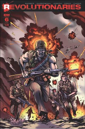 Revolutionaries issue 6-B Ron Joseph Subscription Cover