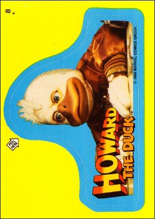 Howard the Duck (Movie) (Sticker Subset) card 8