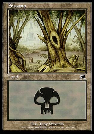 Magic the Gathering: Onslaught (Base Set) card 339 Swamp