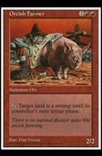 Magic the Gathering: 5th Edition (Base Set) card 257 Orcish Farmer