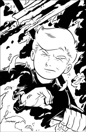 Jonny Quest (2024) issue 5-K Anthony Marques B&W 1:25 Virgin Cardstock Cover