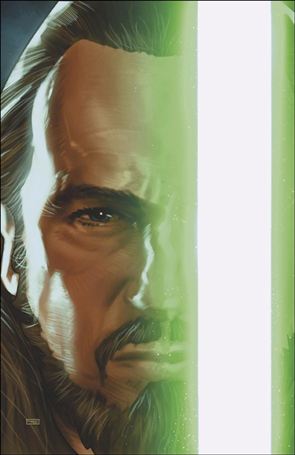 Star Wars: Jedi Knights issue 3-F Taurin Clarke Lightsaber Virgin 1:100 Cover