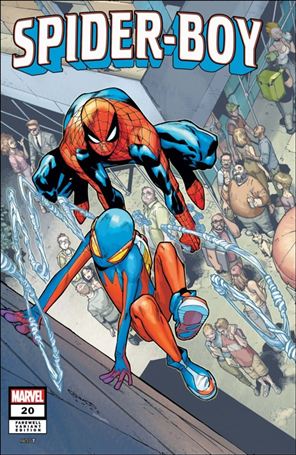 Spider-Boy (2023) issue 20-B Humberto Ramos Farewell Cover