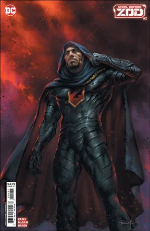 Kneel Before Zod issue 2-B Lucio Parrillo Cardstock Cover