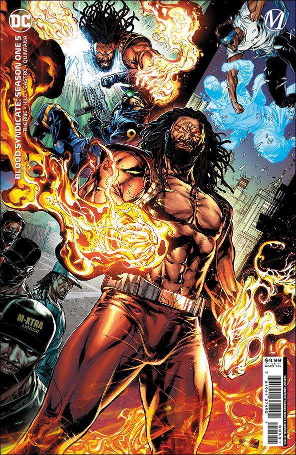 Blood Syndicate Season One issue 5-B Caanan White Cardstock Cover