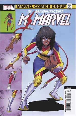 Magnificent Ms. Marvel issue 5-B Minkyu Jung Cover (2nd Printing)