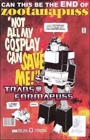 Glamourpuss issue 26-B Zootanapuss #5 Cover (Signed by Dave Sim) 1/600