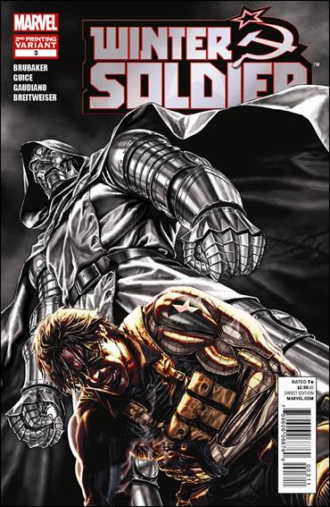 Winter Soldier (2012) issue 3-B Black and White Cover (2nd Printing)