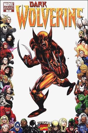 Dark Wolverine issue 77-B Stephen Segovia 1:10 70th Frame Cover