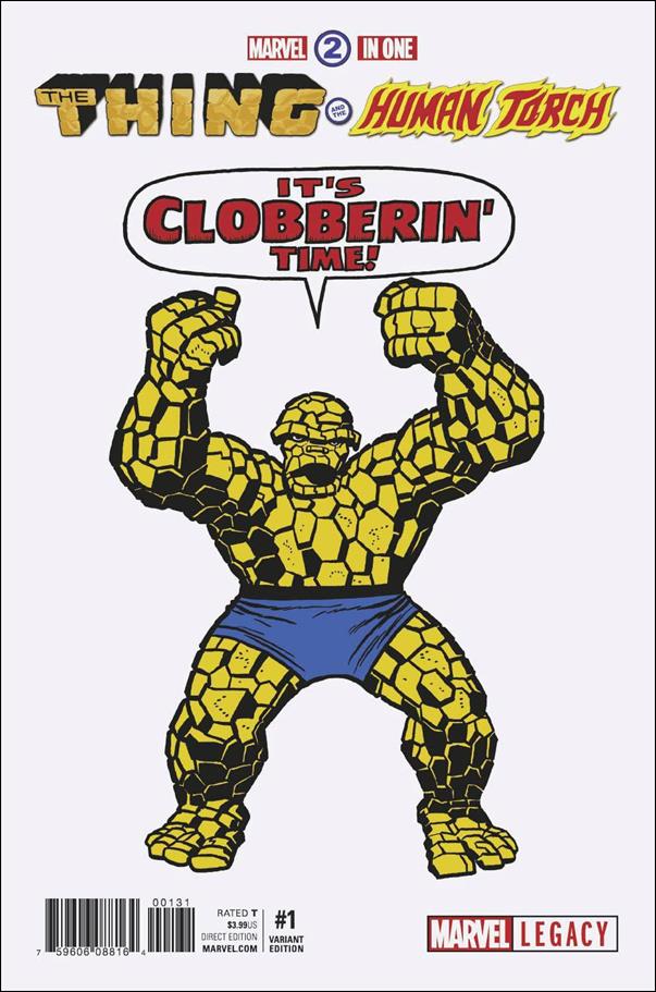 Marvel 2-In-One issue 1-H Jack Kirby 1965 T-Shirt 1:50 Cover