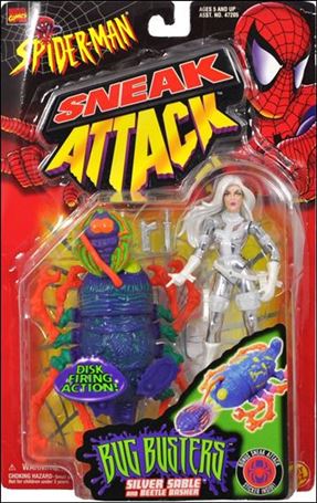 Spider-Man: Sneak Attack (Bug Busters) figure 2 Silver Sable