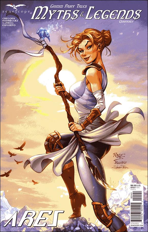 Grimm Fairy Tales Myths & Legends Quarterly: Ares issue 1-D John Royle Cover