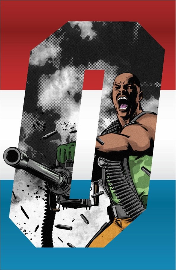 G.I. Joe: A Real American Hero – Roadblock issue 1-D Jorge Fornés Foil Connecting 1:25 Virgin Cover