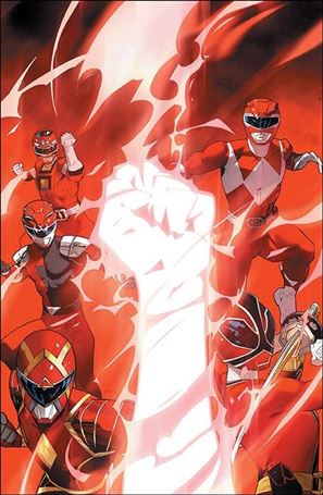 Power Rangers Universe issue 1-B Dan Mora 1:10 Virgin Cover