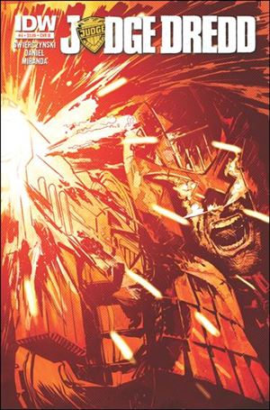 Judge Dredd (2012) issue 4-B Barry Brown Cover