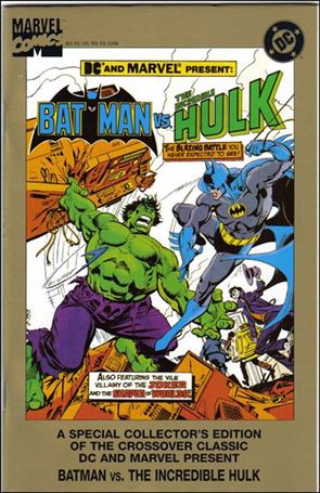 Batman vs The Incredible Hulk issue 1-B Gold Border Cover (2nd Printing)